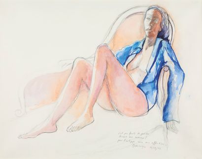 Dominique GUTHERZ (1946)
Sleeping model
Pencil...