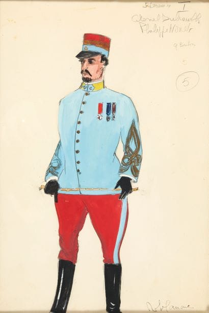 Rosine DELAMARE (1911-2013)
Colonel Dubreuilh,...