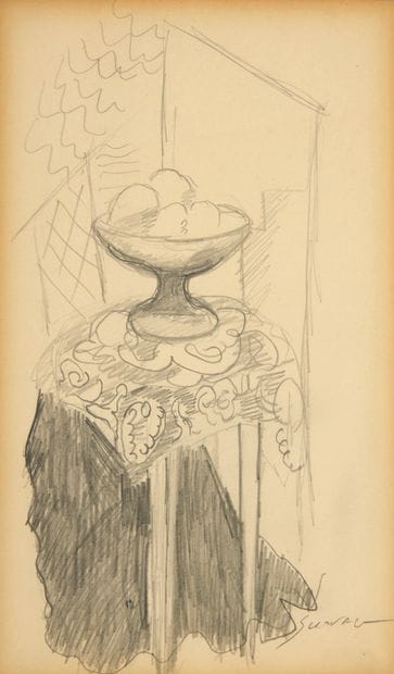 Leopold SURVAGE (1879-1968)
The pedestal...