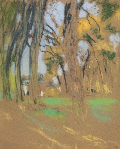 Edouard VUILLARD (1868-1940)
La grande allée...
