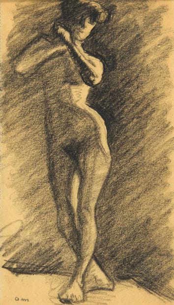 Albert MARQUET (1875-1947)
Standing female...