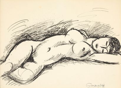 Marcel GROMAIRE (1892-1971)
Reclining Nude...