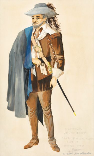 Jacqueline MOREAU (born 1929)
D'Artagnan,...