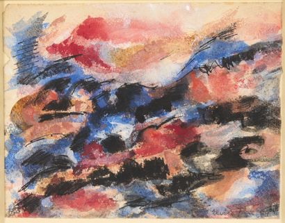 Elvire JAN (1904-1996)
Abstract composition,...
