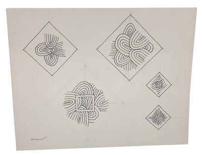 Guy DE ROUGEMONT (1935-2021)
Two Studies
Pencil...