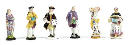 Germany Meissen and others
Six small figures...