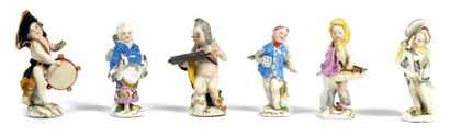 Germany Meissen
Six cherub children representing...