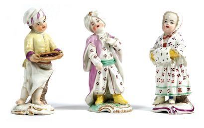 Germany Frankenthal
Three figures representing...