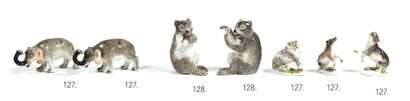 Germany Meissen
Two figures representing...
