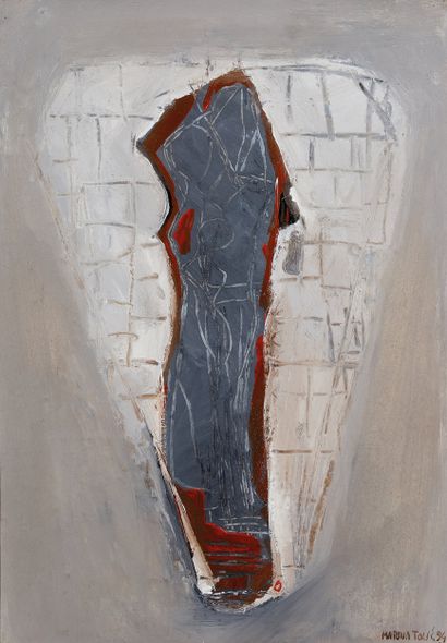 Marina TOLIC
Le coeur de la pierre, 1994
Gouache...