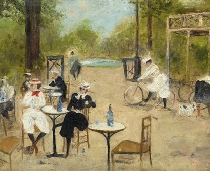 Ecole française début XXème siècle
Le Chalet...
