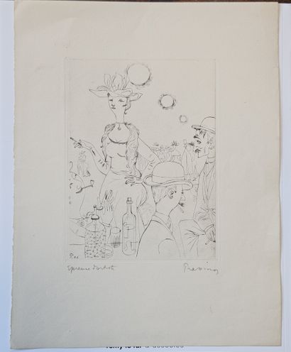 Mario PRASSINOS (1916-1985)
Guillaume Apollinaire,...