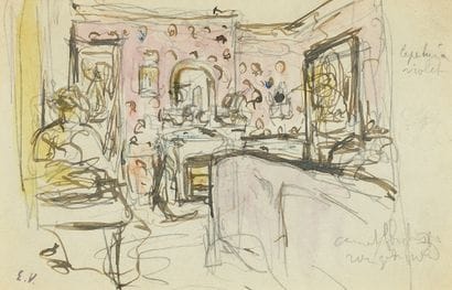 Édouard VUILLARD (1868-1940)
Lucy Hessel...