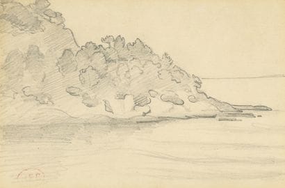 Henri Edmond CROSS (1856-1910)
La cote près...