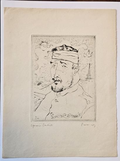 Mario PRASSINOS (1916-1985)
Guillaume Apollinaire,...