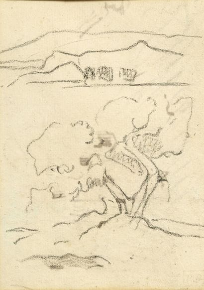 Paul GAUGUIN (1848-1903)
Recto: Martiniquaises
Aquarelle...