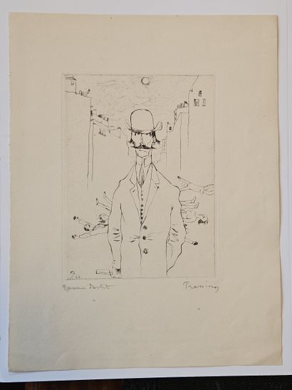 Mario PRASSINOS (1916-1985)
Guillaume Apollinaire,...