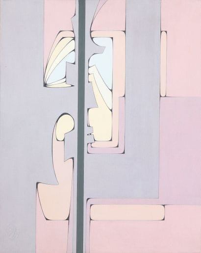 Joaquin FERRER (1928-2022)
Nowhere, 1972
Oil...