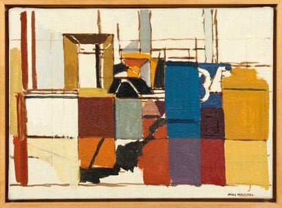 Michel MOUSSEAU (1934)
Objects, 1987
Oil...