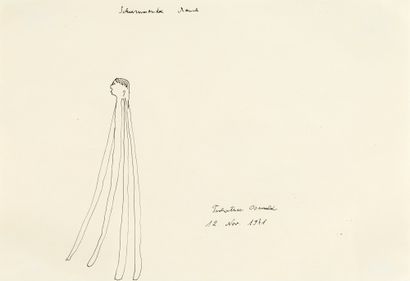 Oswald TSCHIRTNER (1920-2007) 
Schwimmender...