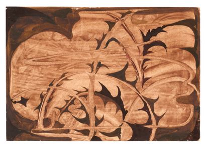 Eugène GABRITSCHEVSKY (1893-1979)
Flowers
Brown...