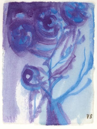 Maria Elena VIEIRA DA SILVA (1908-1992)
Blue...