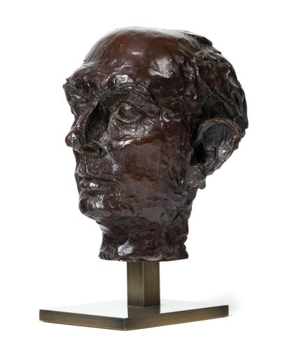 Apelles FENOSA (1899-1988)
Head of a man
Brown...