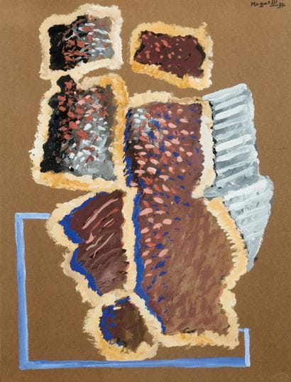 Alberto MAGNELLI (1888-1971)
Composition,...