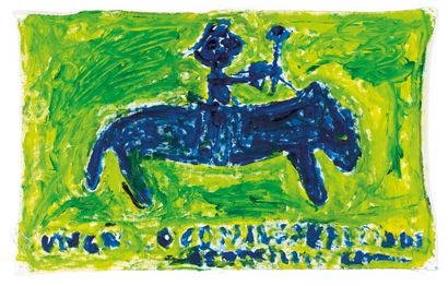 Attributed to Anton DOBAY (1906-1986)
Blue...