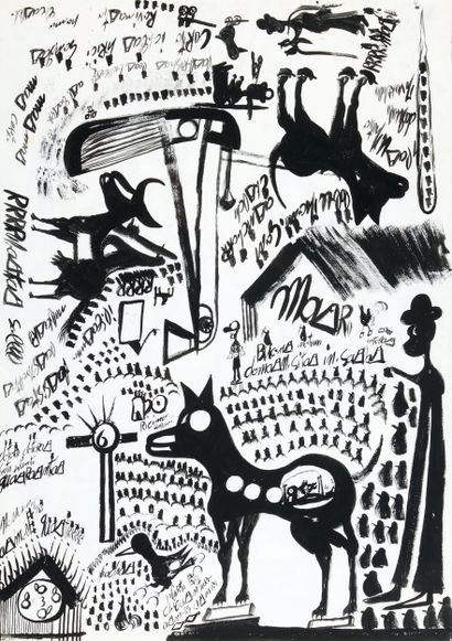 Carlo ZINELLI (1916-1974)
A. Couple and Birds,...