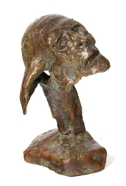 Jean ROULLAND (1931-2021)
Head with large...
