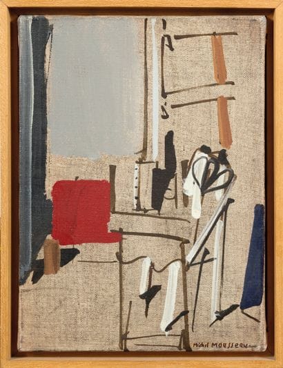 Michel MOUSSEAU (1934)
L'atelier, 1974
Oil...
