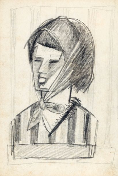 Julio GONZALEZ (1876-1942)
Study for the...