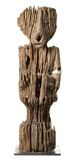 Figure Hempatong 
in extremely weathered...