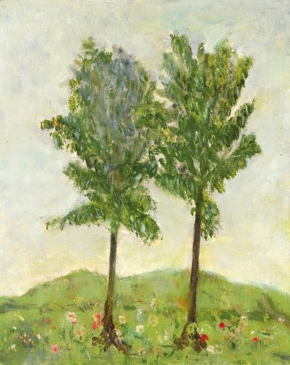 Anne-Marie UHDE (1889-1988)
Two Trees, 1982
Oil...