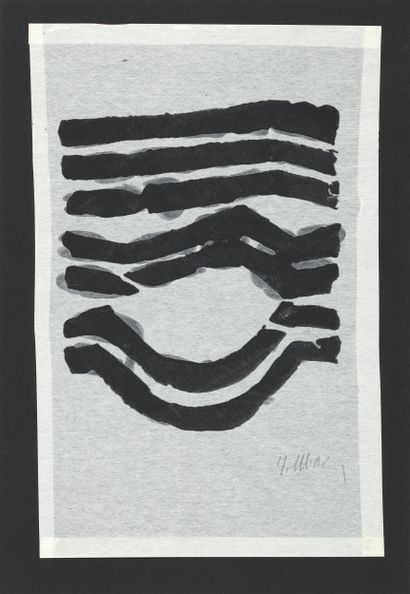 Raoul UBAC (1910-1985)
Black form
Ink on...