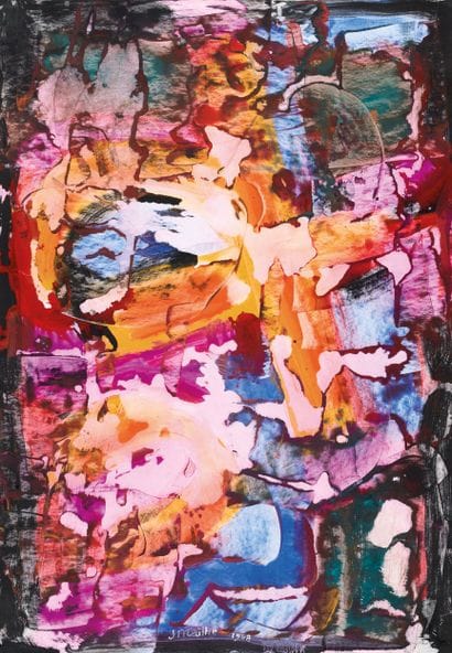 Jean MAÏLHE (1912-1997)
Composition, 1948
Gouache...