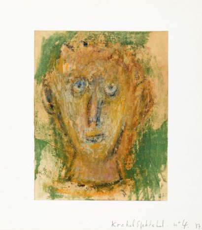 20th century French school
Portrait, 1997
Pastel...