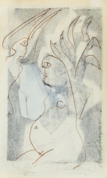Slavko KOPAC (1913-1995)
The Annunciation
Mixed...