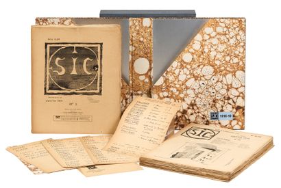 REVUE. SIC (SONS - IDÉES - COULEURS). Du...