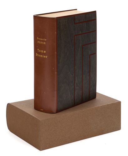 PONGE Francis. TOME PREMIER. NRF, 1965. Fort...