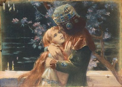 Gaston BUSSIERE (1862-1928), d'après
Elsa...