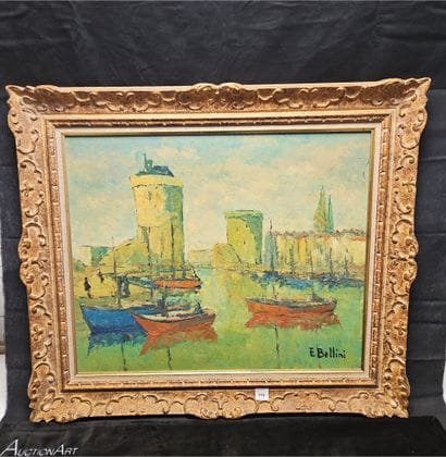 Emmanuel BELLINI (1904-1989)
Le port de la...