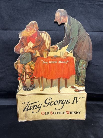 King George IV old Scotch Whisky
Présentoir...