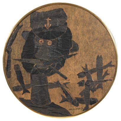 René GREGOGNA 1926-2011)
Le pêcheur de sardines,...