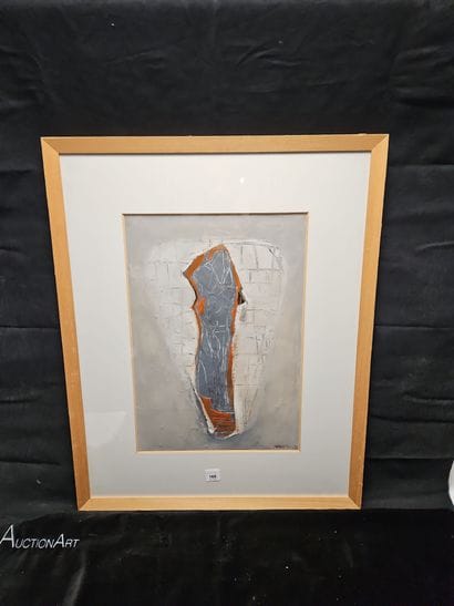 Marina TOLIC
Le coeur de la pierre, 1994
Gouache...