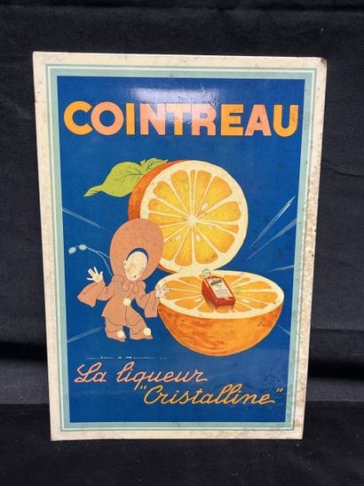 Cointreau la liqueur Cristalline, années...