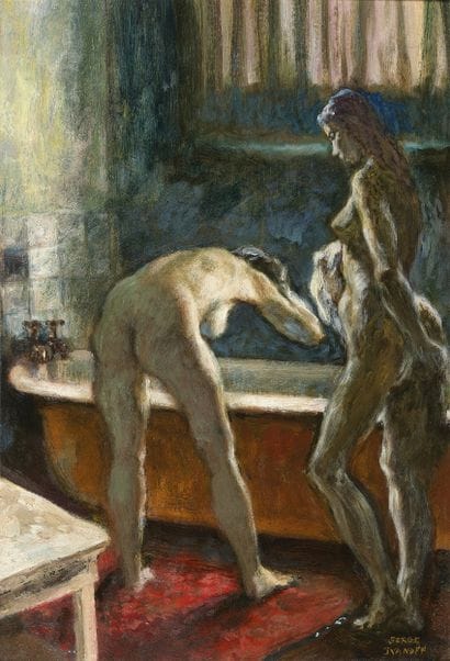 Serge IVANOFF ( 1893-1983 )
Deux jeunes femmes...