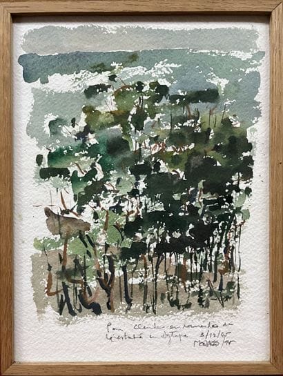 Armando MORALES (1927-2011)
Les pins sur...