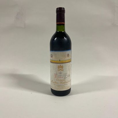 1 bottle Château Mouton Rothschild 1983 Pauillac,...